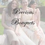 Bride and Bridesmaids bespoke dresses at Precious Bouquets photoshoot