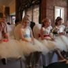 Tulle rainbow bespoke flower girl dresses