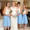 Vintage style bespoke bridesmaid dresses