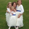 Ivory bespoke flower girl dresses